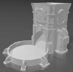 Necromunda Dice Tower