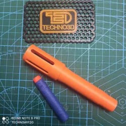 Nerf Bigshock removable barrel with Flash hider