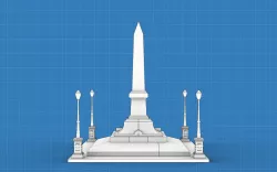 Obelisco 3D Puzzle 🧩