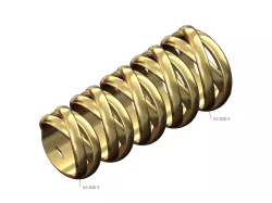 Open work overlapping rings fashion band US sizes 5to9 3D print model
