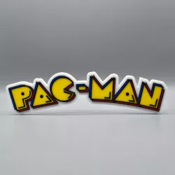 Pac Man Retro Arcade MODULAR MODULAR LOGO / LETTERING
