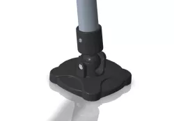 Pied standard pour station de pêche D25/Standard stand for fishing seat box D25