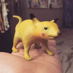 Pikachu (Realistic Pokemon Figure)