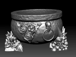 Plague deamon cauldron