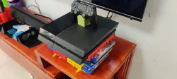 PlayStation 4 Revolving Stackable DVD Shelf Holder