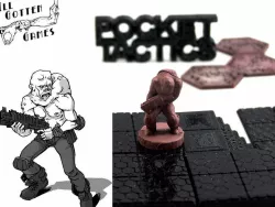 Pocket-Tactics: Mutant Bounty Hunter (Second Edition)