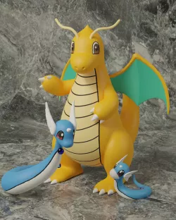 pokemon dragonite evolution pack