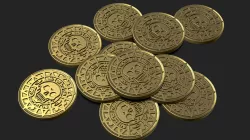Printable Pirates of the Caribbean Coin