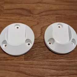 PVC Pipe Screw In Mount - Customizable