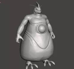 Rage Shenron (Five Star Dragon) Giant form 3D Model