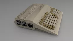 RASPBERRY Pi4 AMIGA CASE 3D print model