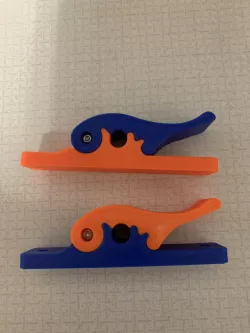 RC Heli Hold Down Clamps - 6mm Skid Tubes