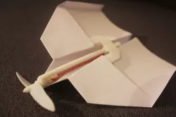 Rubber band Paper Plane Motor