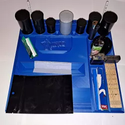 RUNTZ CANNABIS ROLLING TRAY 300mm2 MASSIVE HIGH DETAIL SUPPORTLESS PRINT