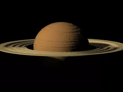 Saturn scaled one in 500 million