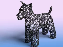 Schnauzer Dog - SLA / Resin Print