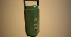 Sci Fi Containment Flask