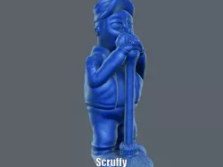 Scruffy (Easy print no support)