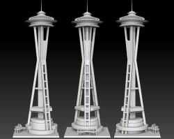 seattle space needle model | Page 1 | STLFinder