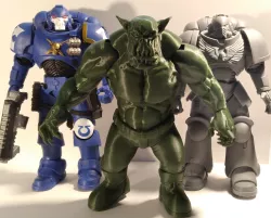 Semi Posable Orky Boy Lego Jointed Mcfarlane Scale