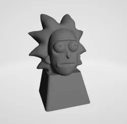 Set Keycaps Rick&Morty - Rick Morty and Nave