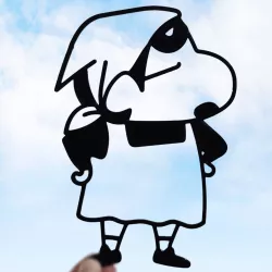 SHIN-CHAN COOK COSTUME 2D SILHOUETTE