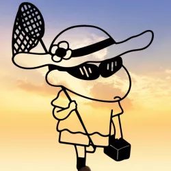 SHIN-CHAN SUMMER COSTUME 2D SILHOUETTE