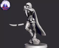 Sisterhood - The assassin - 28mm miniature