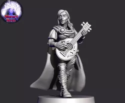 Sisterhood - The Bard - 28mm miniature