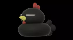 Sleeping Turkey (Bath Toy)