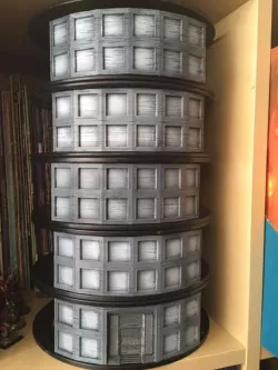 Spool Walls Tower Block Door