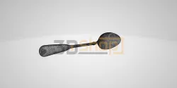 Spoon (Design1) - Table spoon, Kitchen tool, Kitchen equipment, Cutlery, Food, dining cutlery, decoration, 3D Scan, STL File