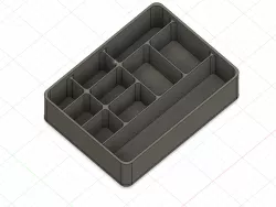 Stackable organiser box