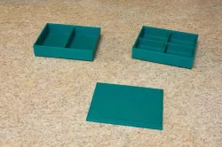Stackable Parts Bin (Parametric)