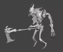 Star Nemesis Fiddlesticks 3D Model
