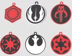 StarWars keychains / StarWars keychain x8