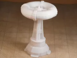 Steampunk Tesla Coil Tower Miniature