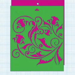 Stencil 4 Flowers