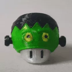 Super Mario mushroom Frankenstine