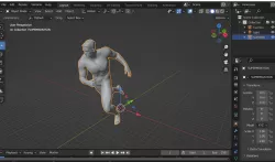 SUPERMAN RUNNING POSE