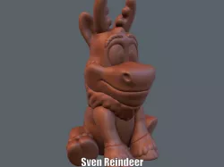 Sven Reindeer (Easy print no support)