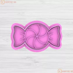 SWEET CANDY CANDY Cutter + Stamp / Cookie Cutter