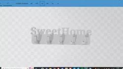 Sweet Home Key ring holder