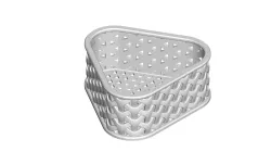 Triangle basket 3d print