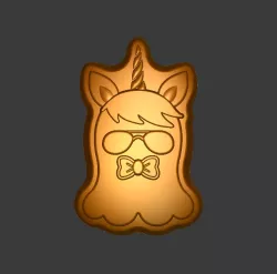 Unicorn ghost boy Stl File