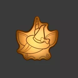 Unicorn Witch Stl File