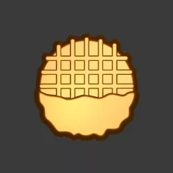 Waffle Stl File