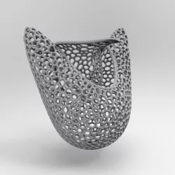 wallet clutch wallet bag pocket pocket voronoi bag parametric bag