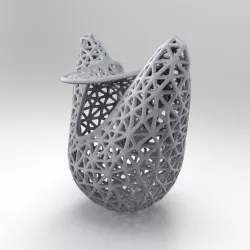 wallet clutch wallet bag pocket pocket voronoi bag parametric bag