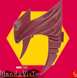 WANDA MAXIMOFF CROWN  SCARLET WITCH DELUX FOR COSPLAY